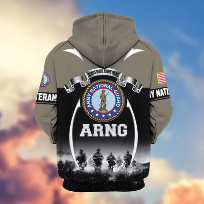 U.S. Veteran Zip Hoodie | Patriotic Gift