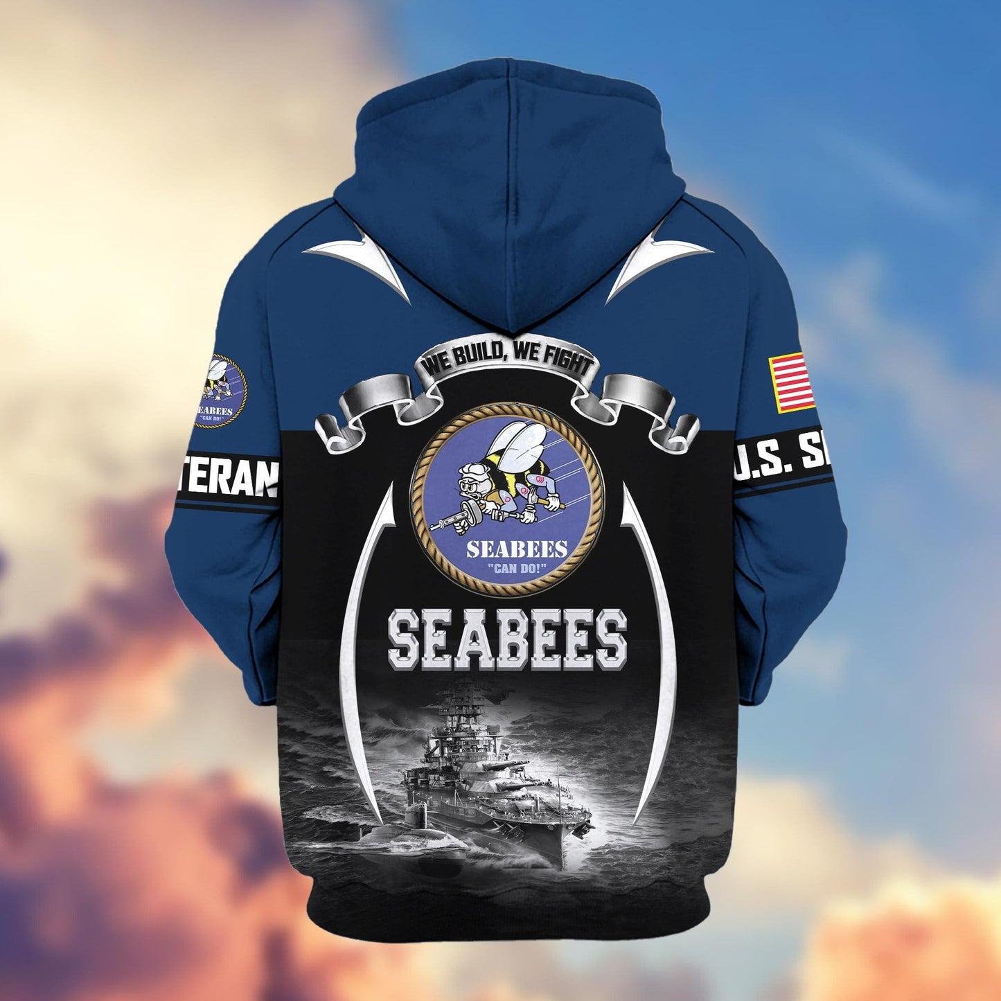U.S. Veteran Zip Hoodie | Patriotic Gift