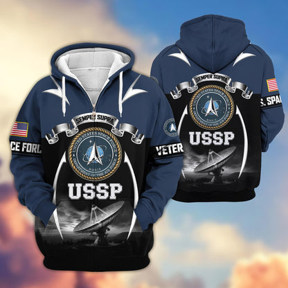 U.S. Veteran Zip Hoodie | Patriotic Gift