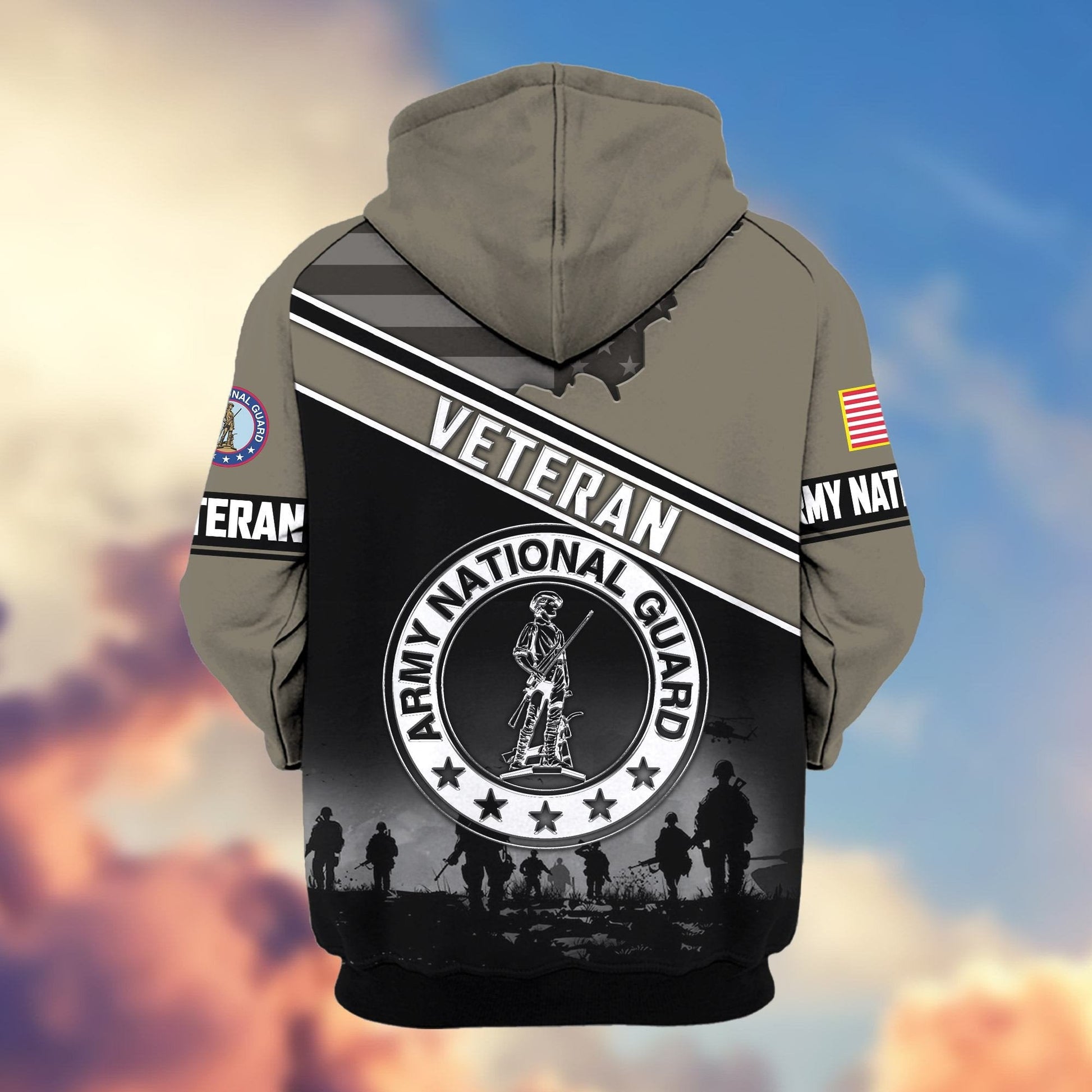 U.S. Veteran Zip Hoodie | Patriotic Gift