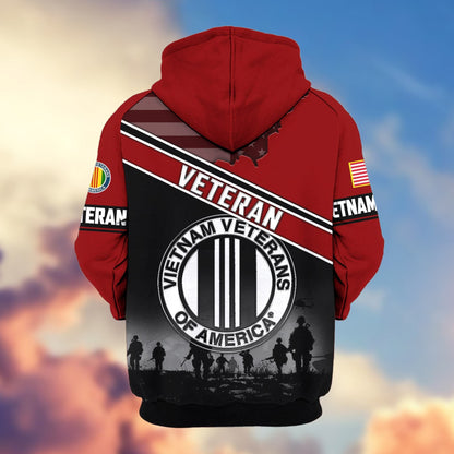 U.S. Veteran Zip Hoodie | Patriotic Gift