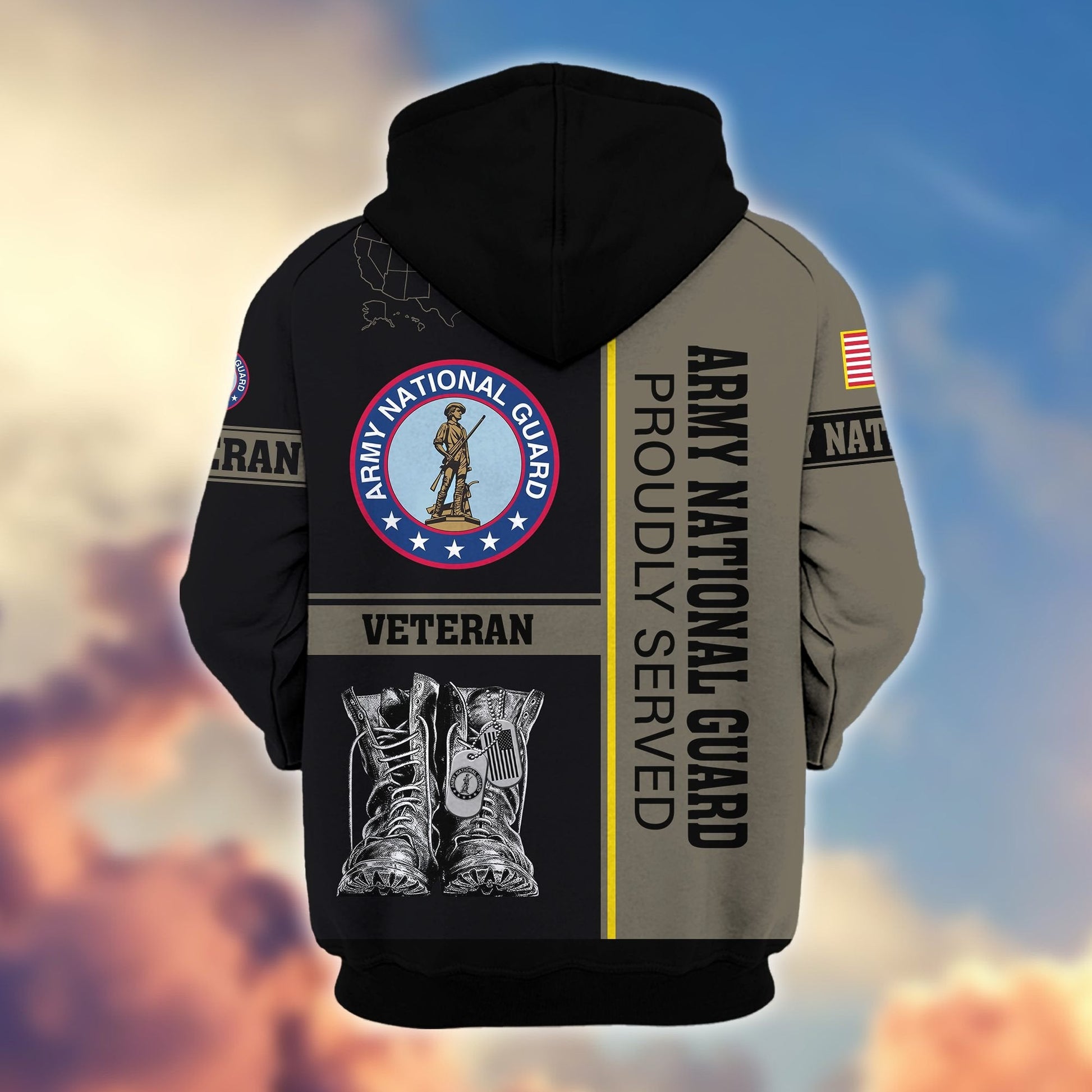 U.S. Veteran Zip Hoodie | Patriotic Gift