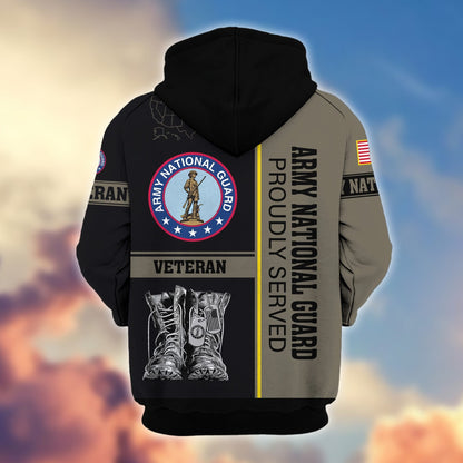 U.S. Veteran Zip Hoodie | Patriotic Gift