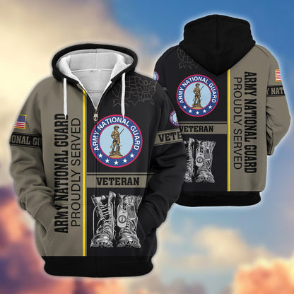 U.S. Veteran Zip Hoodie | Patriotic Gift