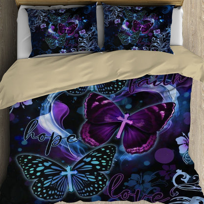 Wings of Faith Bedding Set | Christian Gift