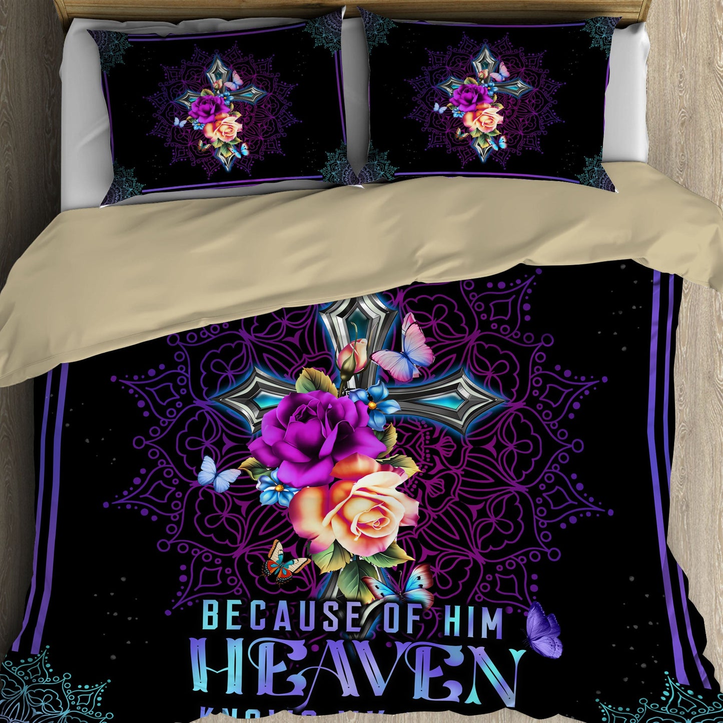 Heaven Knows My Name Bedding Bedding Set | Christian Gift