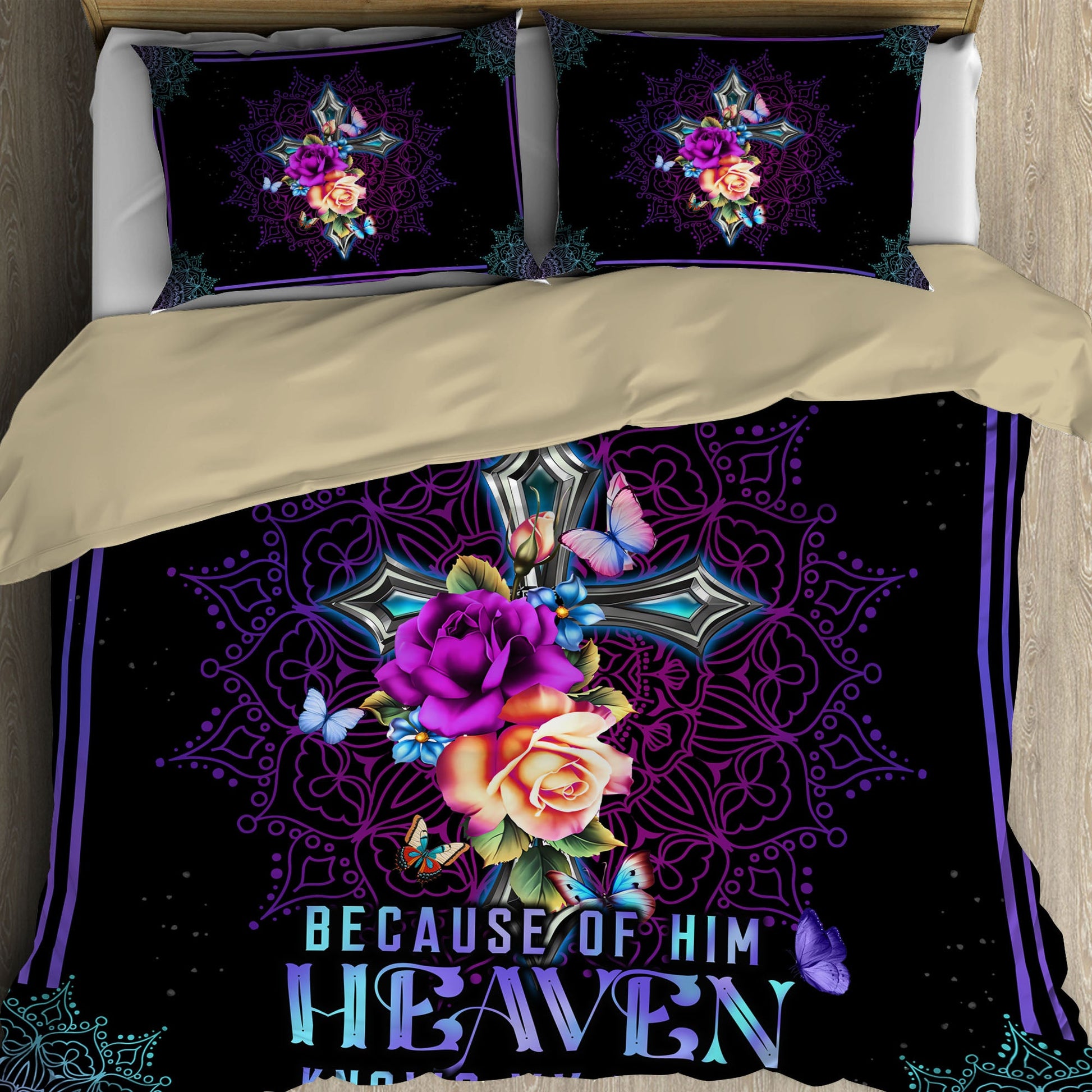 Heaven Knows My Name Bedding Bedding Set | Christian Gift