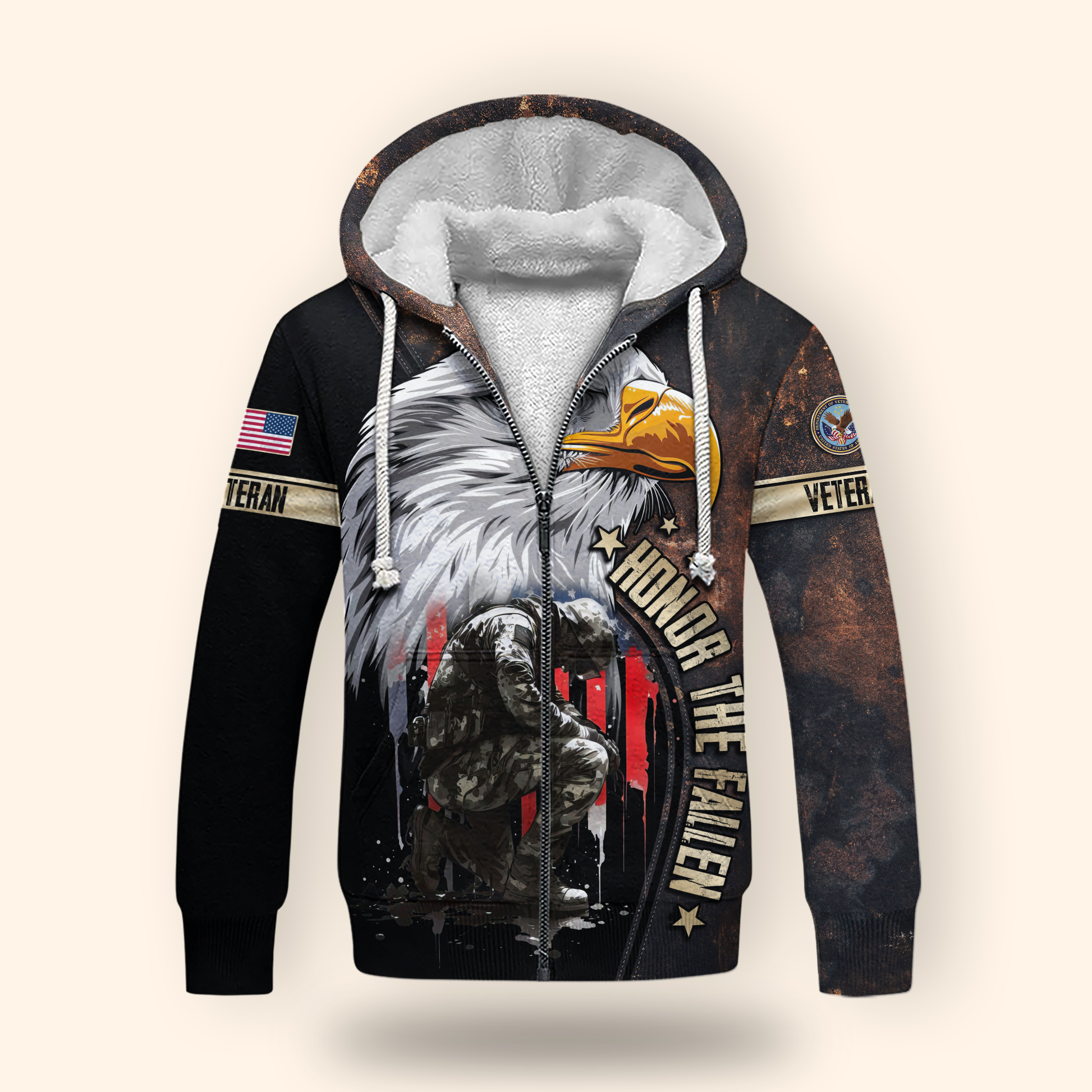 U.S. Coast Guard Eagle Hoodie MH2528 | Patriotic Gift