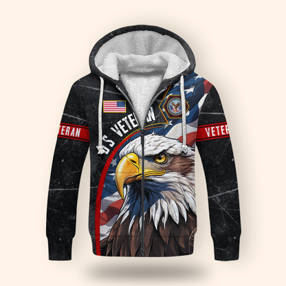 U.S. Coast Guard Eagle Hoodie MH2534 | Patriotic Gift