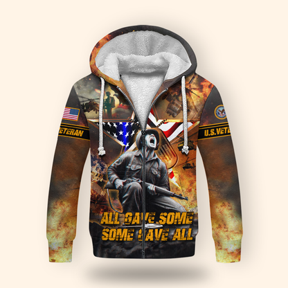 U.S. Coast Guard American Flag Hoodie | Patriotic Gift