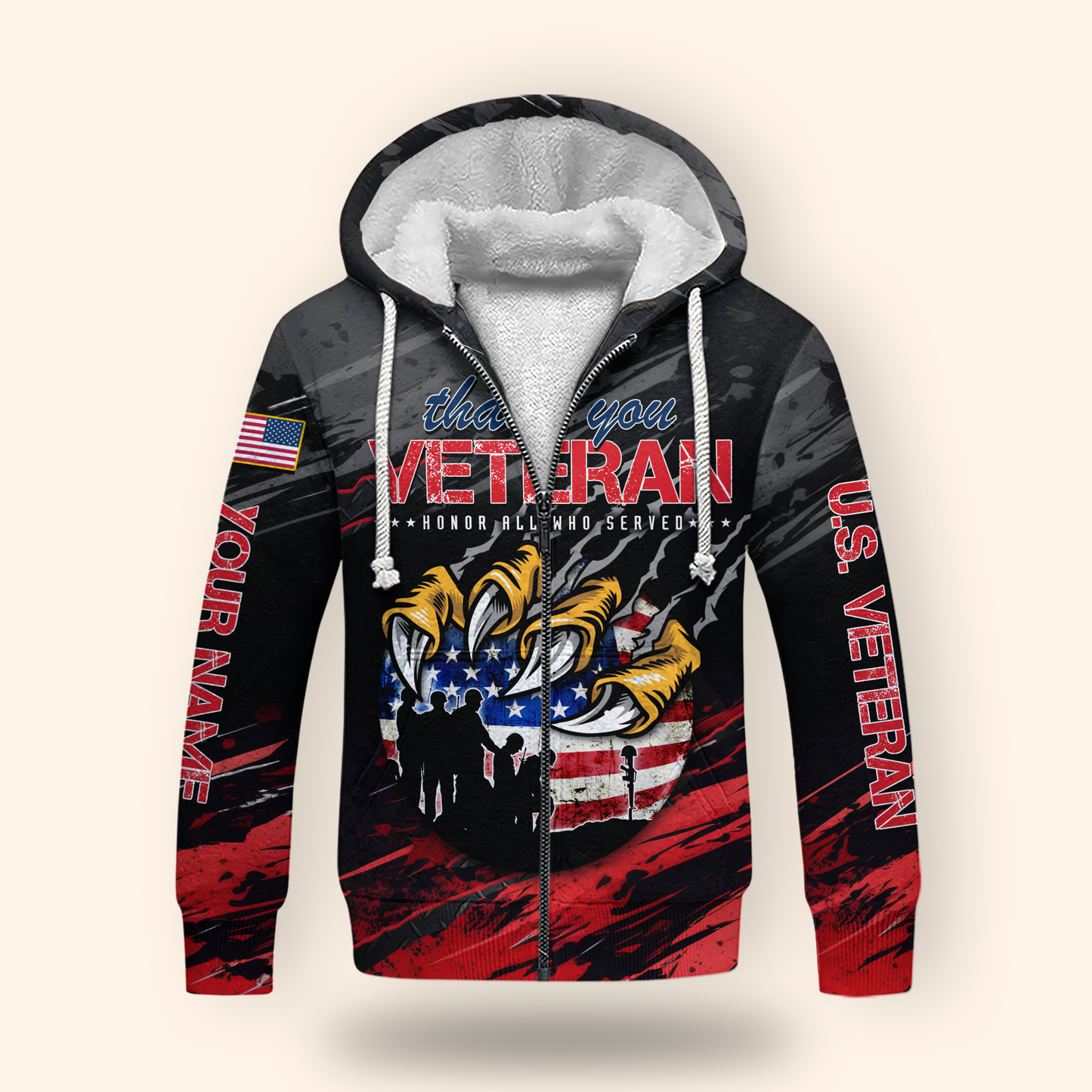 U.S. Coast Guard Eagle Hoodie | Patriotic Gift