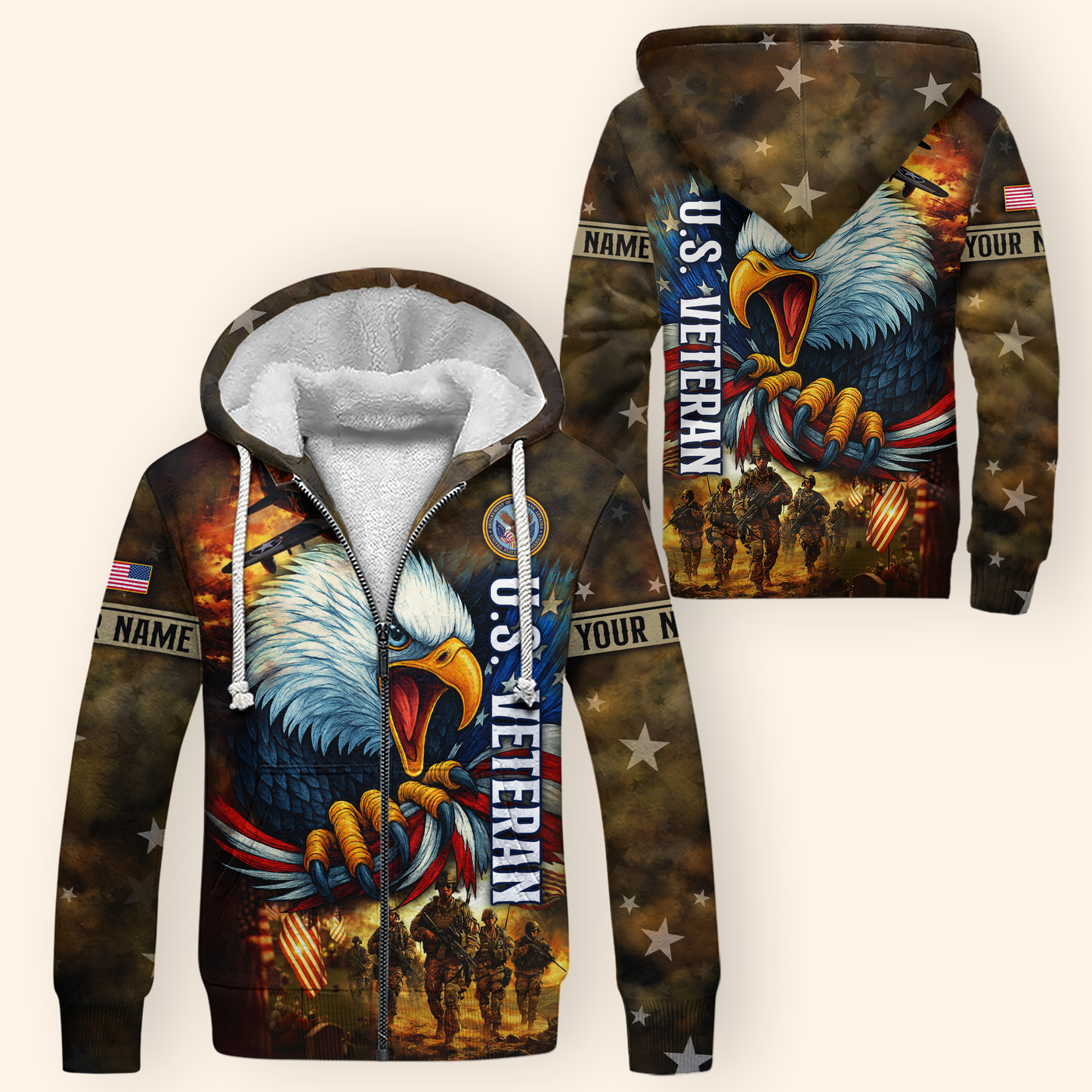 U.S. Coast Guard Eagle Hoodie | Patriotic Gift