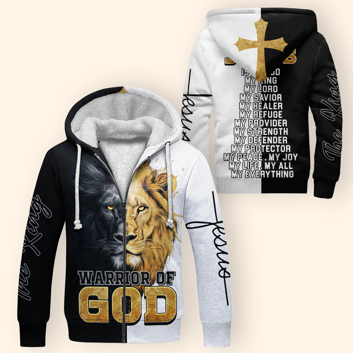 Lion of Judah Hoodie | Christian Gift