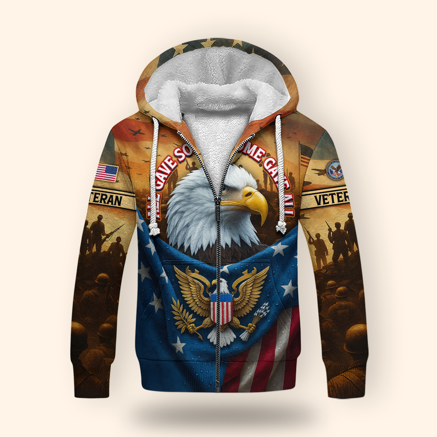 U.S. Coast Guard Eagle Hoodie MH2533 | Patriotic Gift