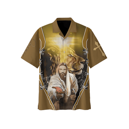 He Leads Me Faith Zip Hoodie | Christian Gift