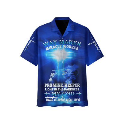Lion of Judah "Way Maker" Zip Hoodie | Christian Gift