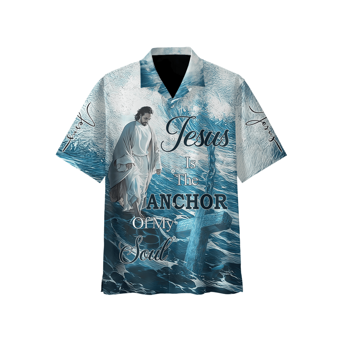 Jesus Is The Anchor Of My Soul Zip Hoodie | Christian Gift