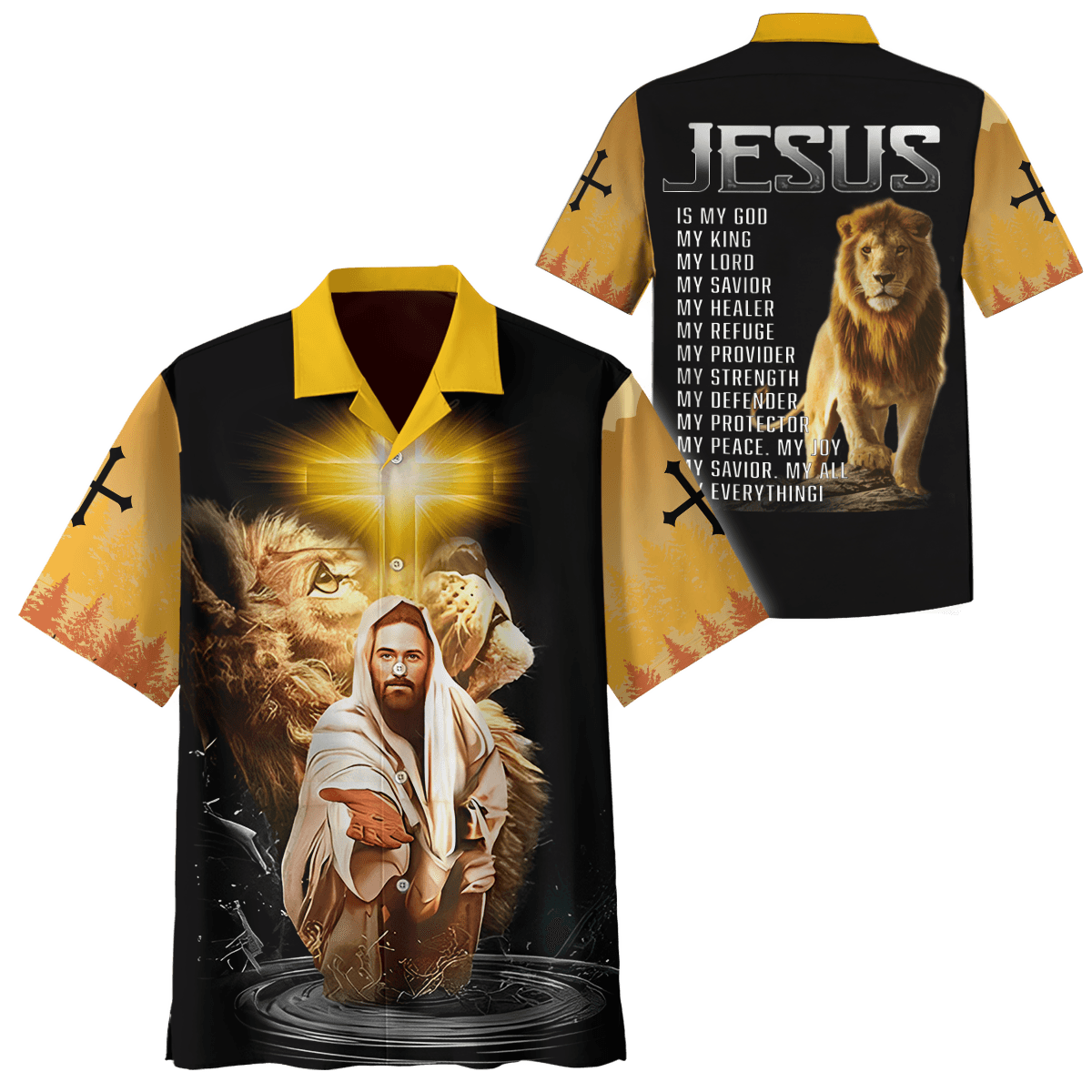 Jesus "My All, My Everything" Zip Hoodie | Christian Gift