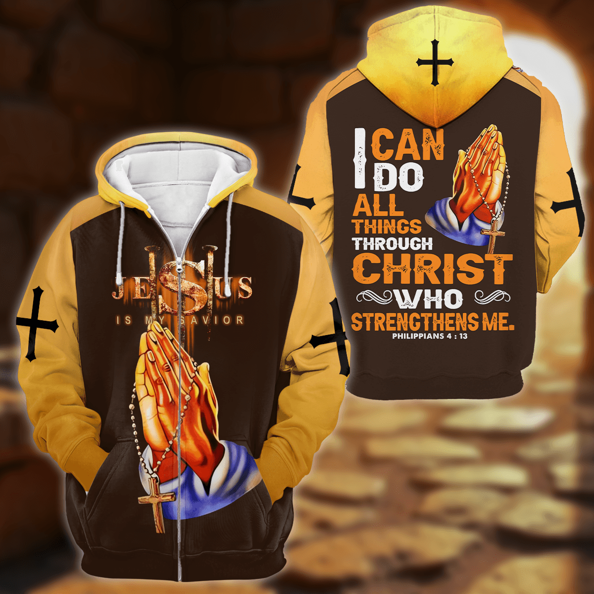 Christian Zip Hoodie | Christian Gift