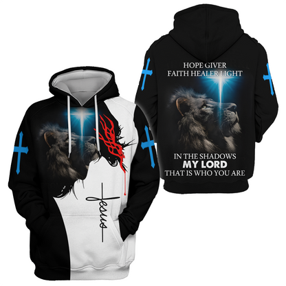 Lion of Judah Zip Hoodie | Christian Gift