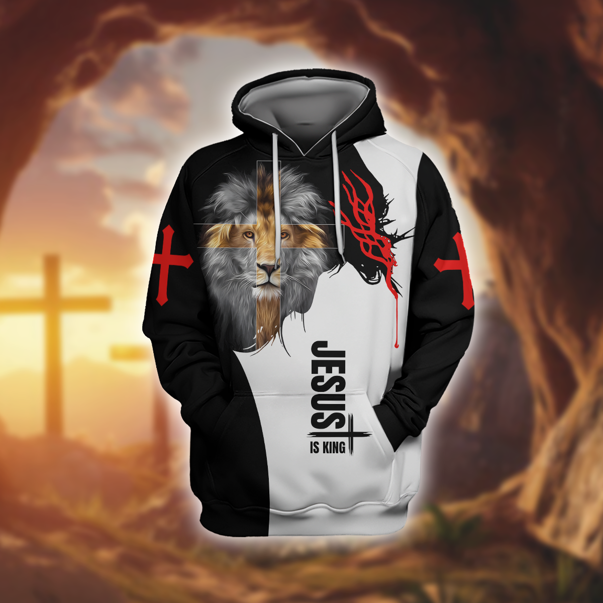Lion of Judah Hoodie | Christian Gift
