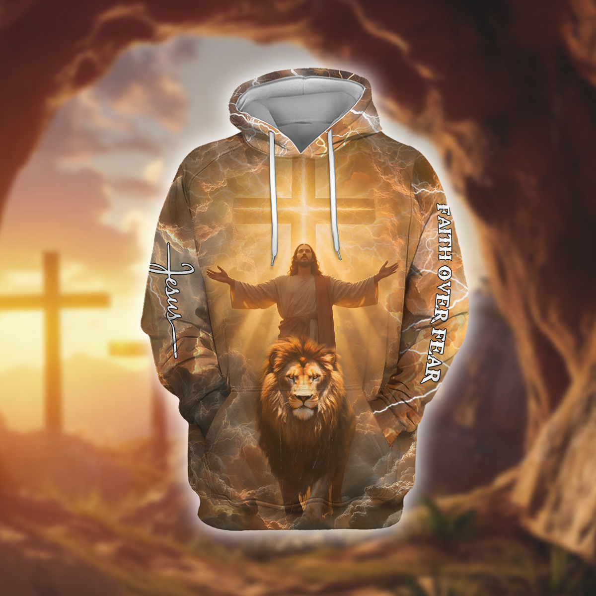 Lion of Judah Hoodie | Christian Gift