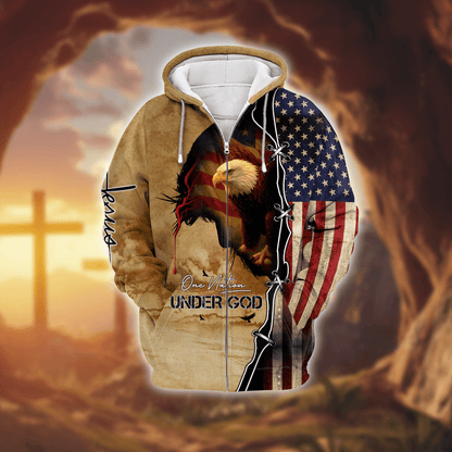 U.S. Veteran Eagle Hoodie | Patriotic Gift