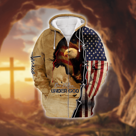 U.S. Veteran Eagle Hoodie | Patriotic Gift