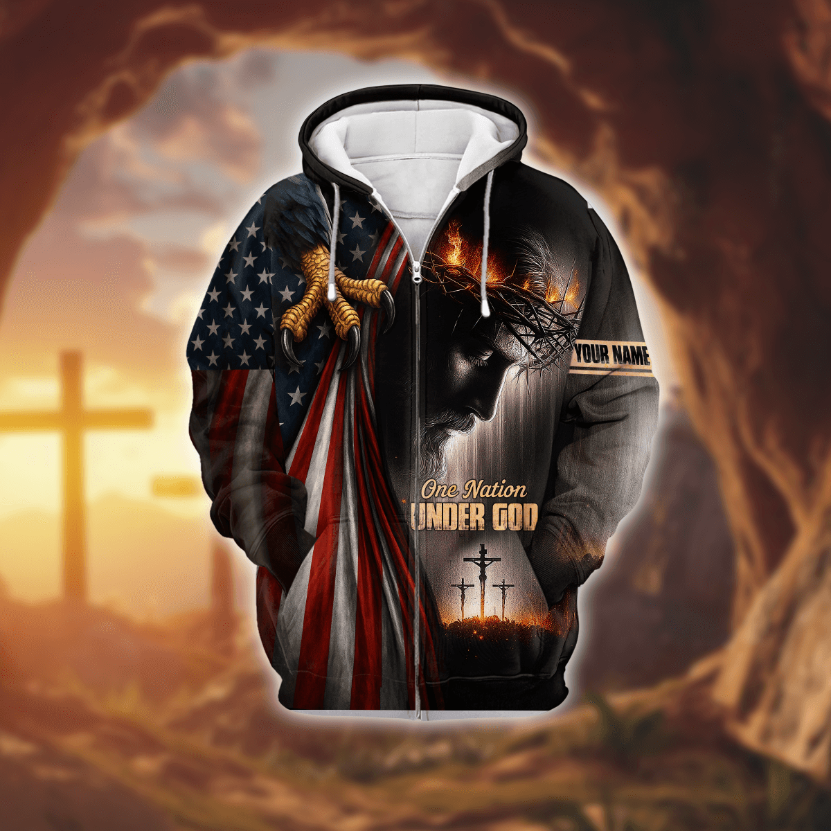 Cross Hoodie | Christian Gift