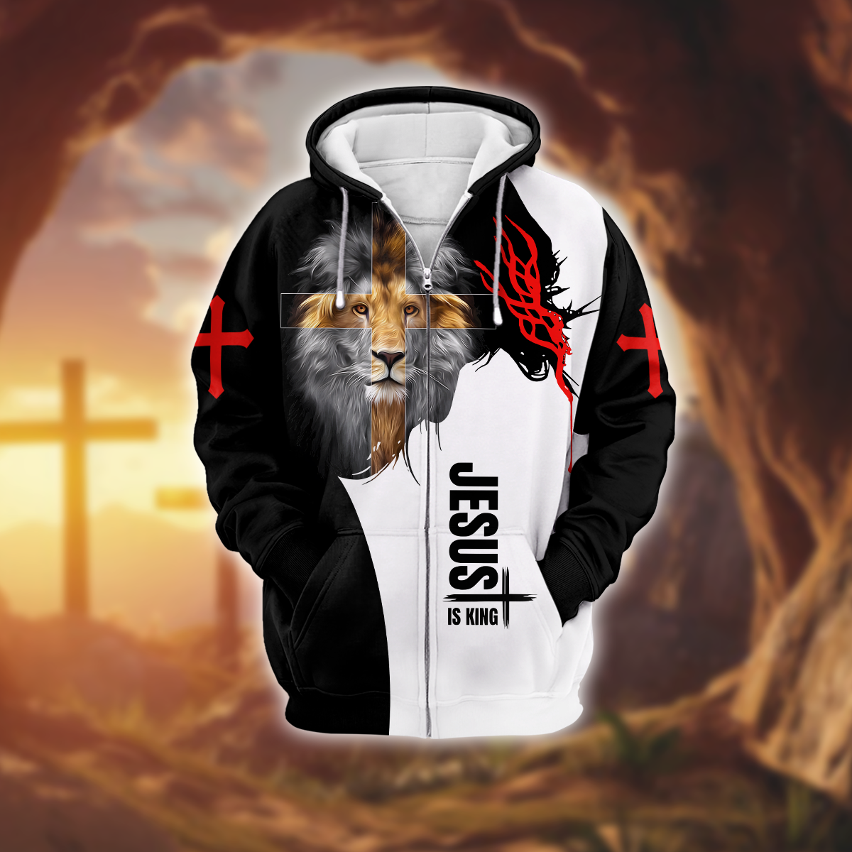 Lion of Judah Hoodie | Christian Gift