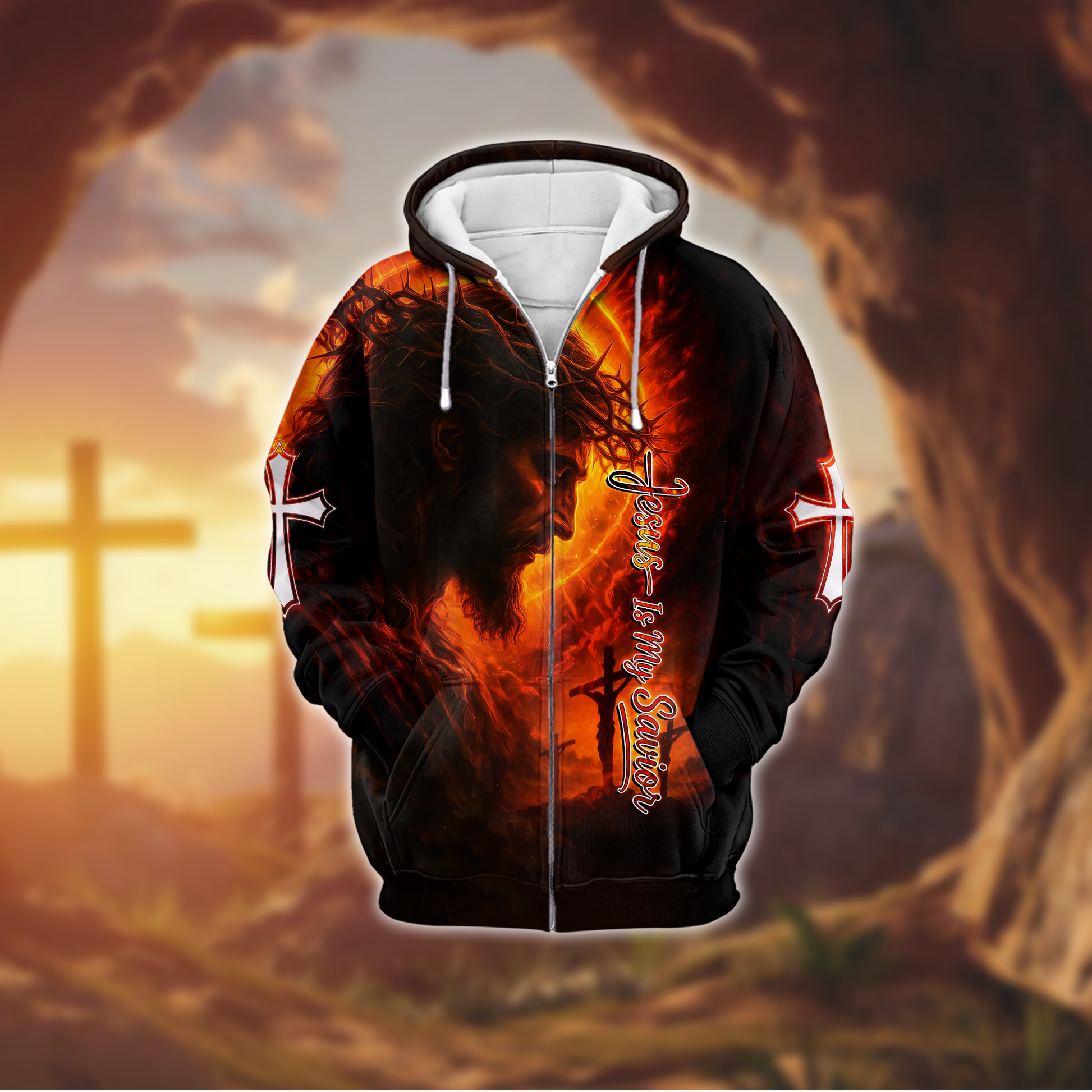 Cross Hoodie | Christian Gift
