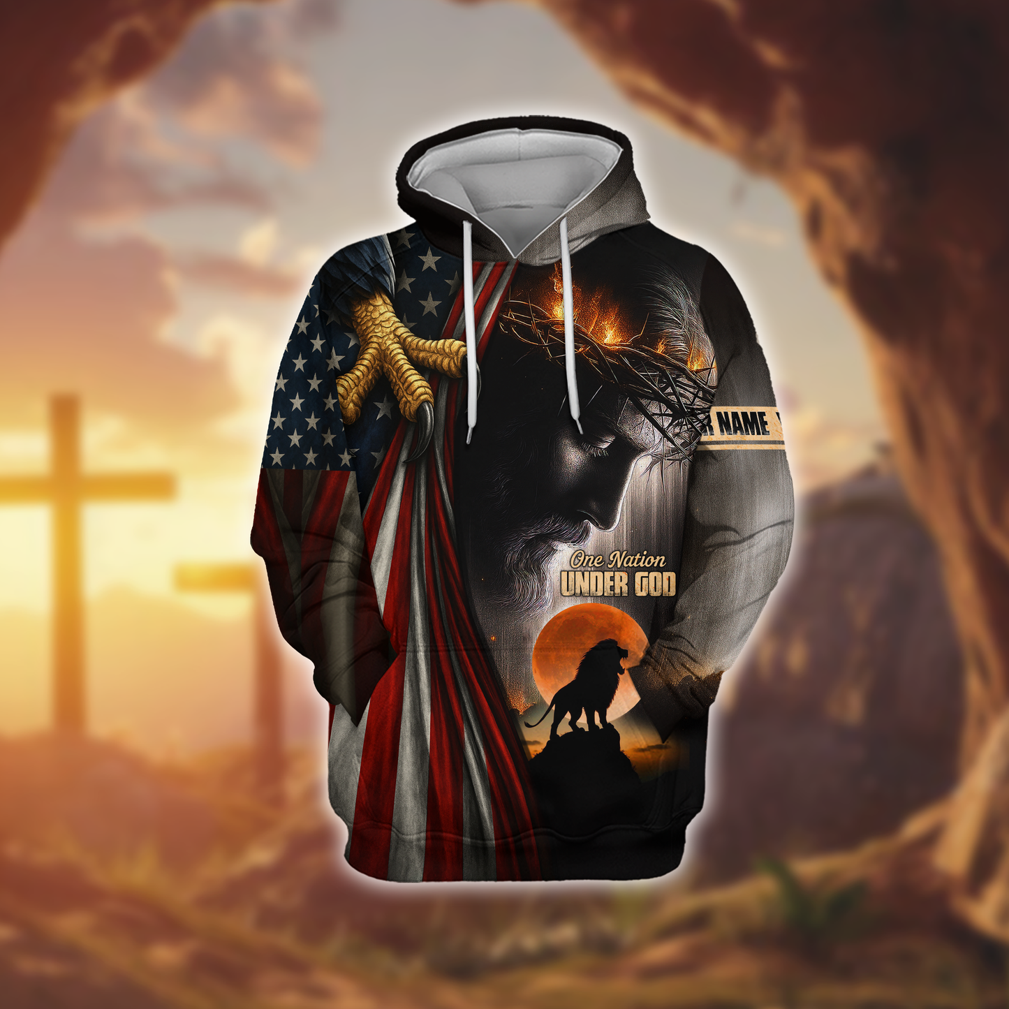 U.S. Veteran Eagle Hoodie | Patriotic Gift