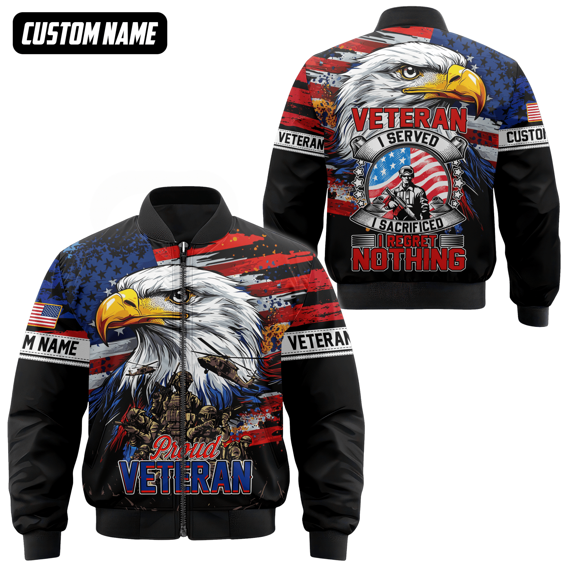 U.S. Coast Guard Eagle Hoodie | Patriotic Gift