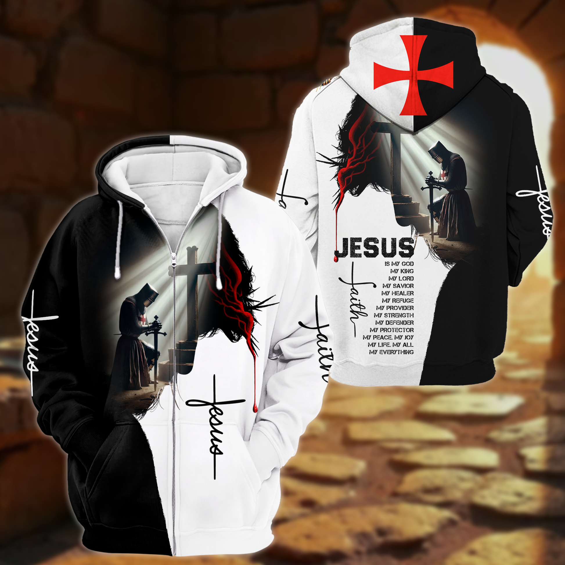 Cross Hoodie | Christian Gift