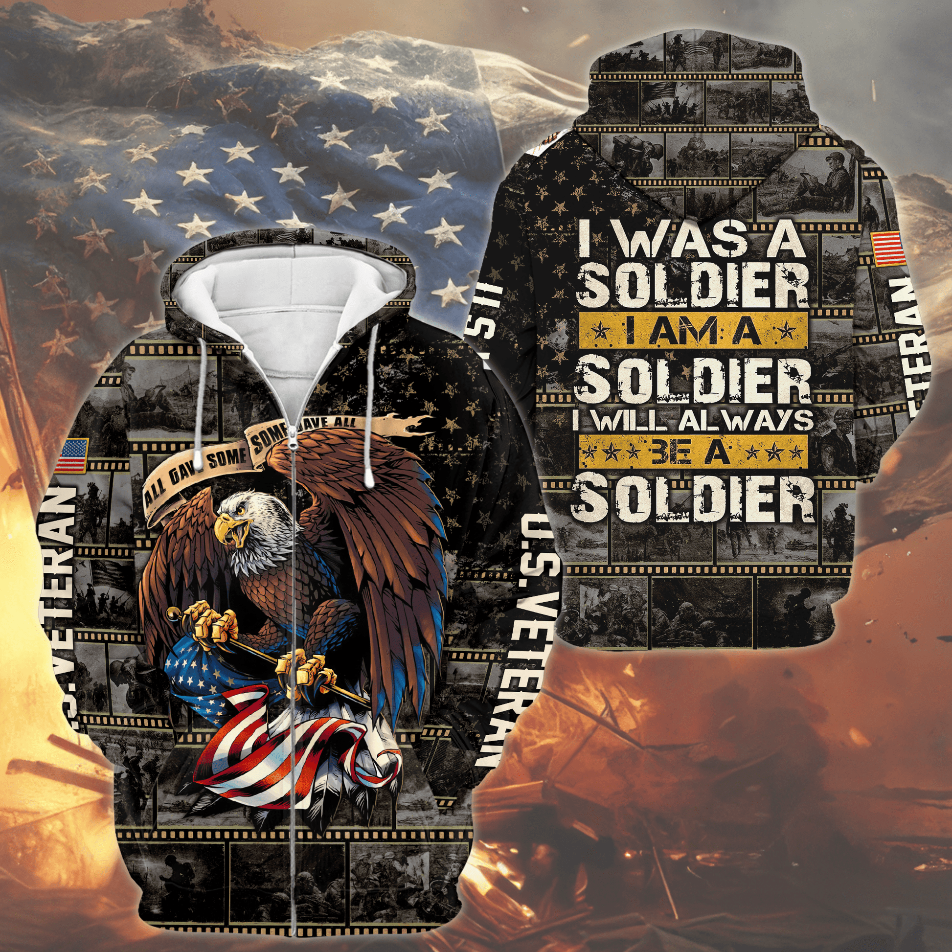 U.S. Coast Guard Hoodie | Patriotic Gift