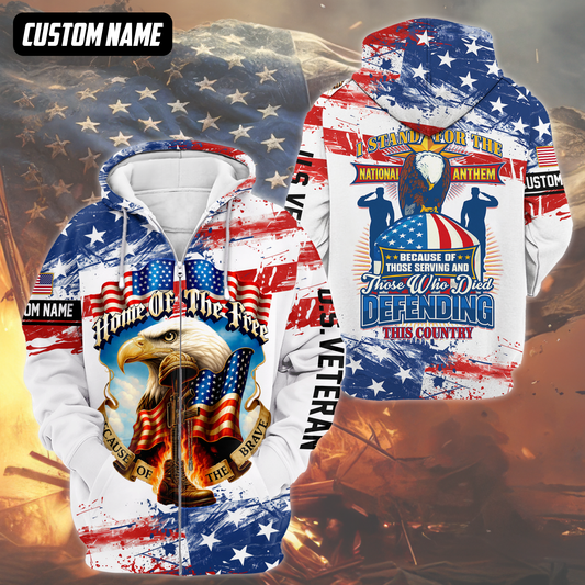 U.S. Coast Guard Eagle Hoodie | Patriotic Gift