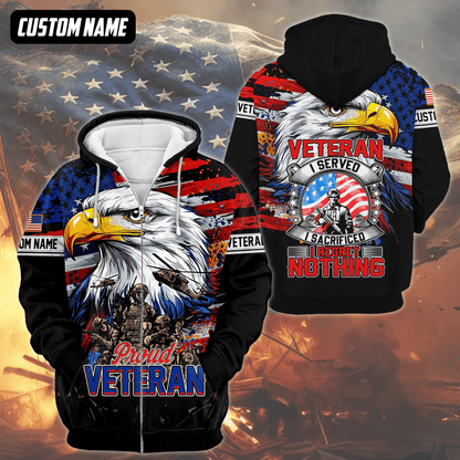 U.S. Coast Guard Eagle Hoodie | Patriotic Gift