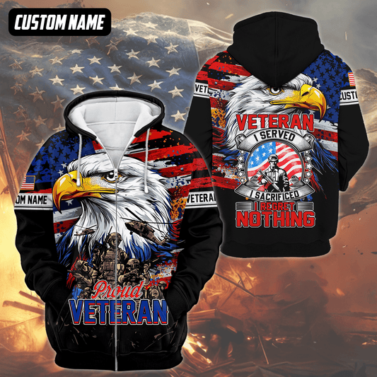 U.S. Coast Guard Eagle Hoodie | Patriotic Gift