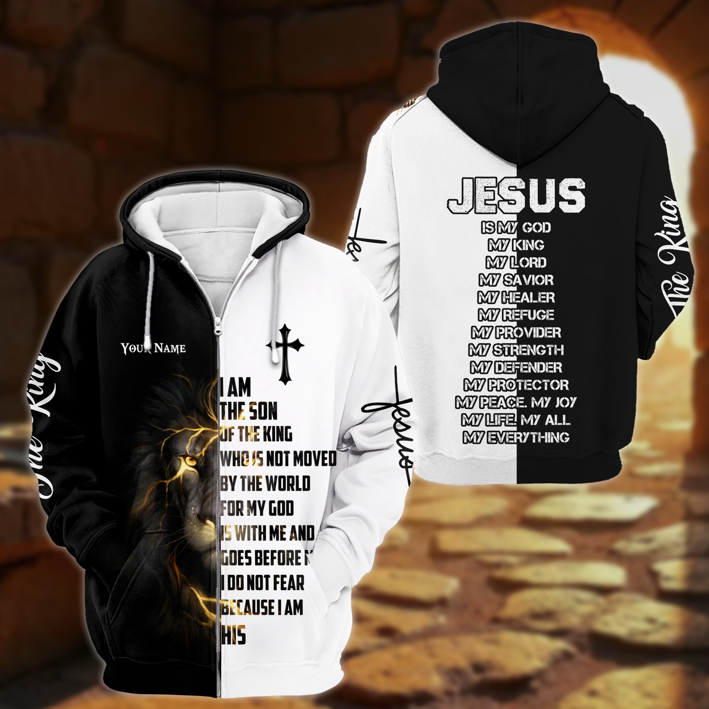 Lion of Judah Hoodie | Christian Gift