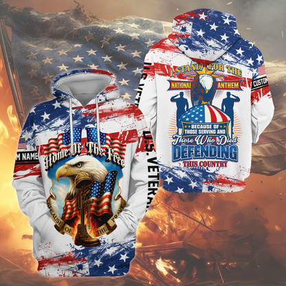 U.S. Coast Guard Eagle Hoodie | Patriotic Gift