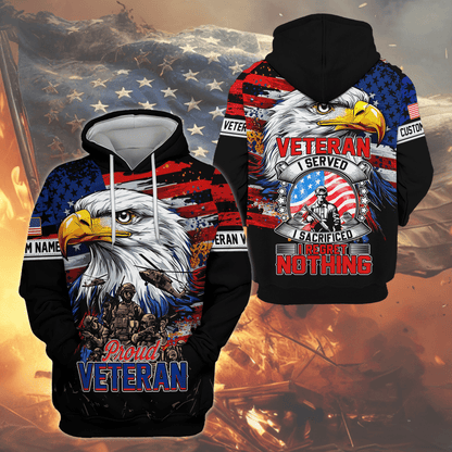 U.S. Coast Guard Eagle Hoodie | Patriotic Gift