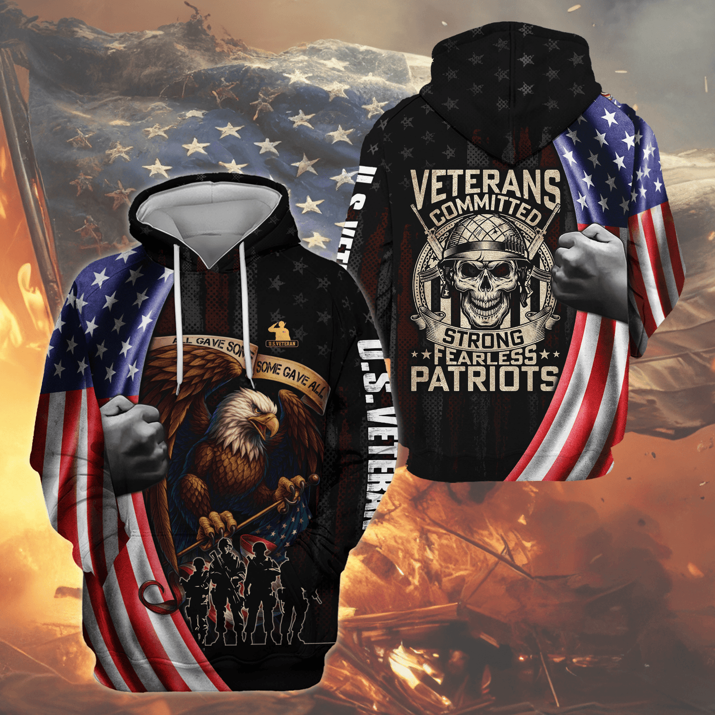 U.S. Coast Guard Hoodie | Patriotic Gift