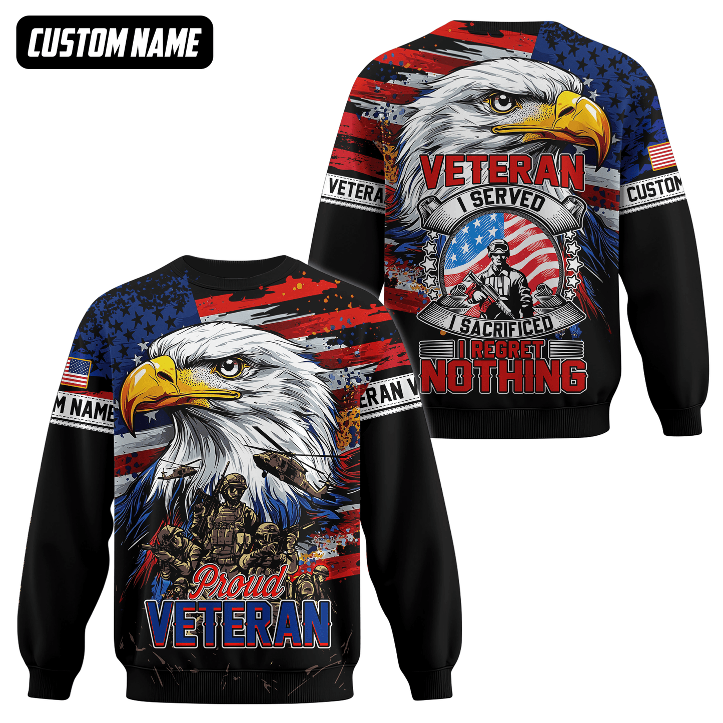U.S. Coast Guard Eagle Hoodie | Patriotic Gift