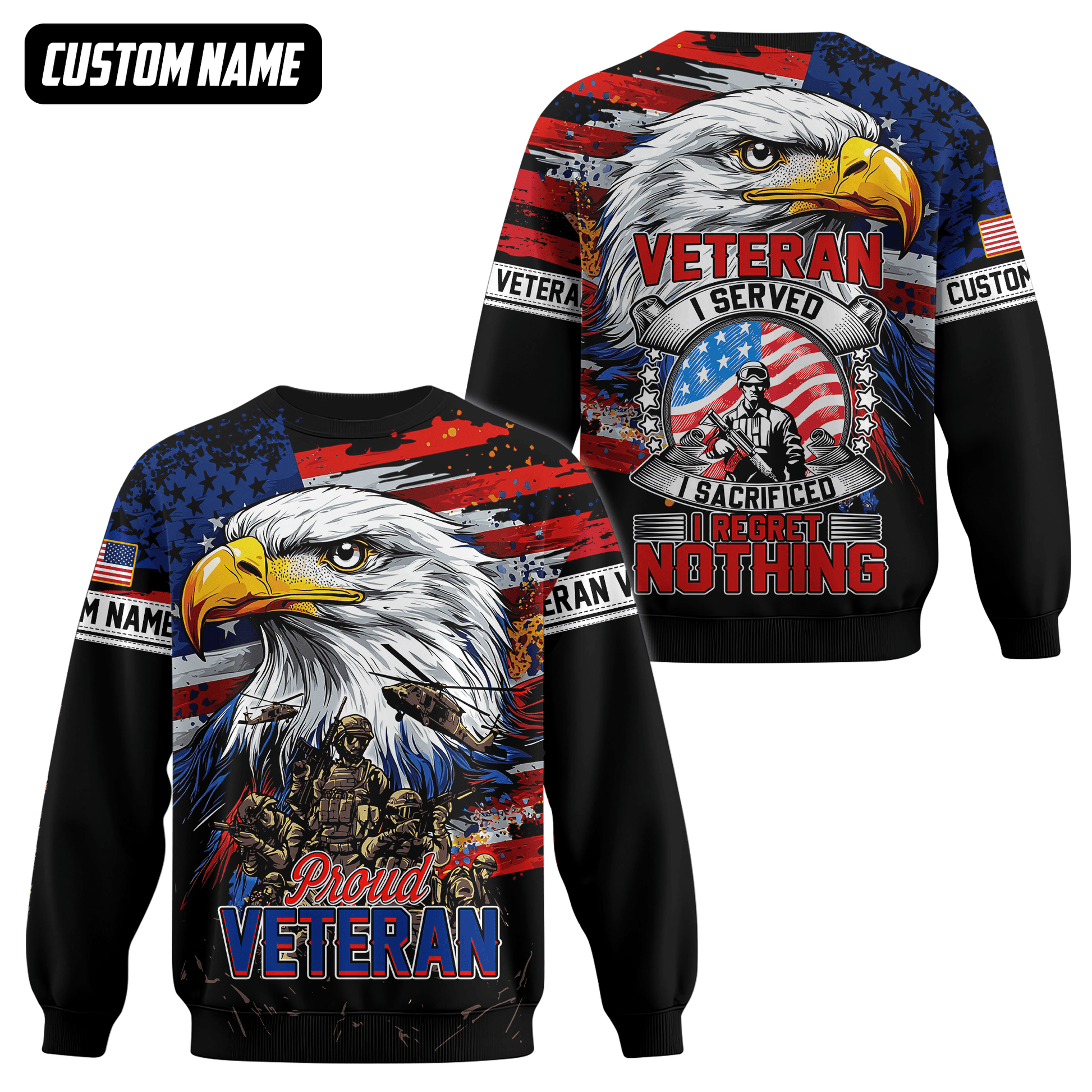 U.S. Coast Guard Eagle Hoodie | Patriotic Gift