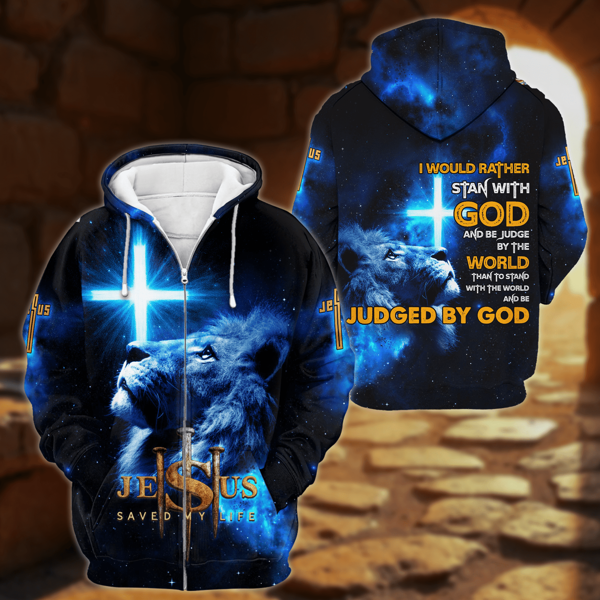 Lion of Judah Hoodie | Christian Gift