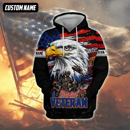 U.S. Coast Guard Eagle Hoodie | Patriotic Gift