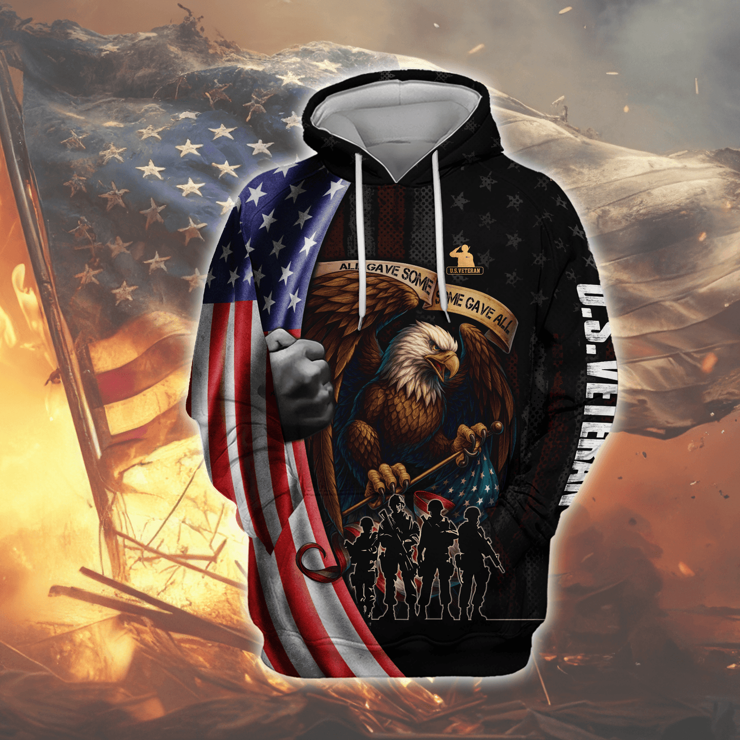 U.S. Coast Guard Hoodie | Patriotic Gift