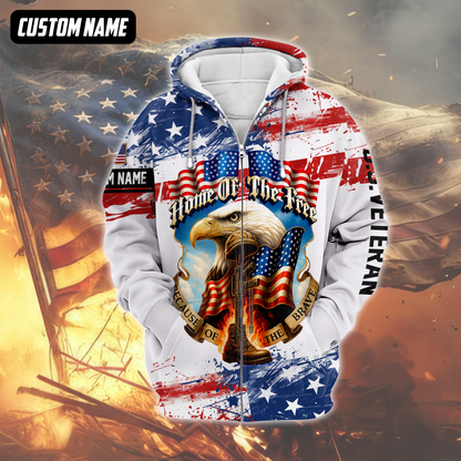 U.S. Coast Guard Eagle Hoodie | Patriotic Gift