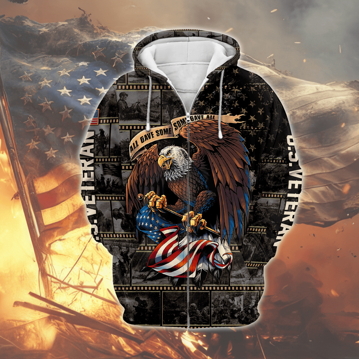 U.S. Coast Guard Hoodie | Patriotic Gift