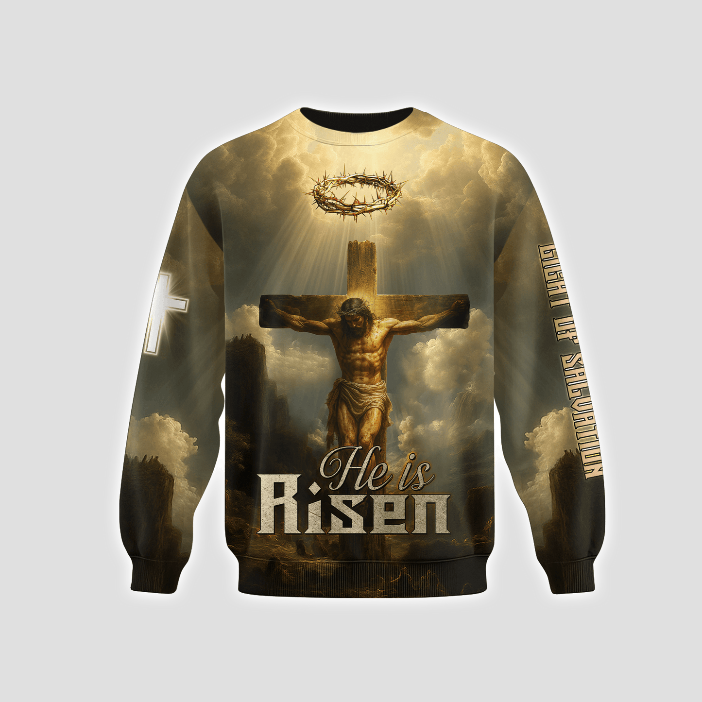 Cross Zip Hoodie | Christian Gift
